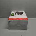 Greenhouse Heater with Digital Thermostat, Green House Heater for Plants Electric Grow Tent Heaters, 1500W Fast Heating with Overheat Protection, Space Heater for Flower Room, Black