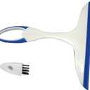 2 x CleaningSolutions Shower Cleaner Squeegee With Built in Grout Brush for Window, Shower, and Car Cleaning, 1-Pack