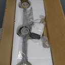 3-Light Bathroom Vanity Light, Modern Brushed Gold Wall Lights with Clear Glass Shades, Bathroom Wall Sconce Lamp for Mirror Living Room Bedroom Hallway