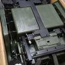 ELEMARA Ride On Car, Bluetooth Ride on Toys for Toddlers, 12V Kids Battery Powered Vehicles w/Remote, 3.5 mph Motorized Off-Road Truck, Electric Car for Kids w/3 Speeds,LED Lights- Olive