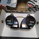 Piaa 85115 Superior 112Db 330Hz and 400Hz Twin Tone Bass Horn, Black