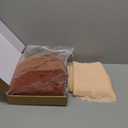 Ling's Moment Wedding Arch Draping Fabric - 20Ft Fall Wedding Arch Chiffon Fabric, Sheer Hanging Drapes Arrangement for Ceremony Backdrop Outdoors Party Swag Home Decor (Coral Peach & Terracotta)