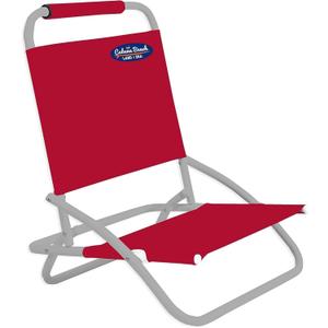 Cabana Beach Folding Beach Chair, 1 Position Lightweight and Portable Foldable Outdoor Camping Chair
