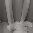 Floroom Wedding Arch Draping Fabric 2 Panels 20Ft White Chiffon Fabric Drapes Arbor Drapery Wedding Ceremony Reception Swag Decorations