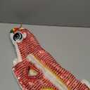 Chinese Dance Lion Dog Costume Chinese New Year Hoodies Spring Festival Winter Dog Warm Clothes Pet Coat Dress Up, Red, Large