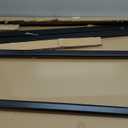 TSJ-OFFICE Rolling Clear-Glass Whiteboard on Wheels - 48" x 32" Mobile Dry Erase Board with Stand, Large Rolling White Board with 25 Sheets Paper Pad, Transparent Tempered Glass Board for Home Office