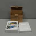 PMS Solar Garden Statue 2 Pack Parrot Figurine Resin Lights for Garden Pathway Patio Yard Lawn Outdoor Deco Gifts