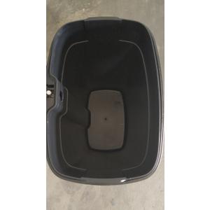 Step Trash Can, Stainless Steel