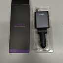 LISEN Retractable Car Charger, for Valentines Day Gifts for Him Her, 69W Cars Adapter USB C Fast Charger for iPhone 17 15 11, Car Accessories Gadgets for Men, Anniversary Birthday Gifts for Men Women (Grey) 31.5 Inch