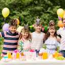 Gersoniel 24 Pcs Party Hats for Kids Paper Headbands Crown for Boys Girls, Birthday Party Decoration Favors