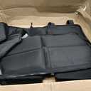 Adjustable Weighted Vest for Men Women, 19lb/35lb/45lb Rucking Vests for Walking with Zipper/16pcs Silicone Weights, Strength Training Workout Vest for Running GYM Home, Removable Reflective Strips (2-35 LBS, Black)