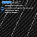 Upgrade PGAPXCAR2025-A02 MERV16 Air Filter Replacement Compatible with Bryant/Carrier Furance PGAPXCAR2025, AGAPXCAR2025, PGAPAXX2025, PGAPXCAR2025-A01, 20x25x3 Filter- With Tin Foil Sheet, 2 Pack