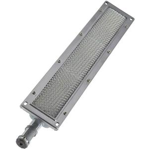 BBQ Infrared Burner Stainless Steel Ceramics Gas Burner Infrared Ceramic Burner (Square 27.3x3.7inch)