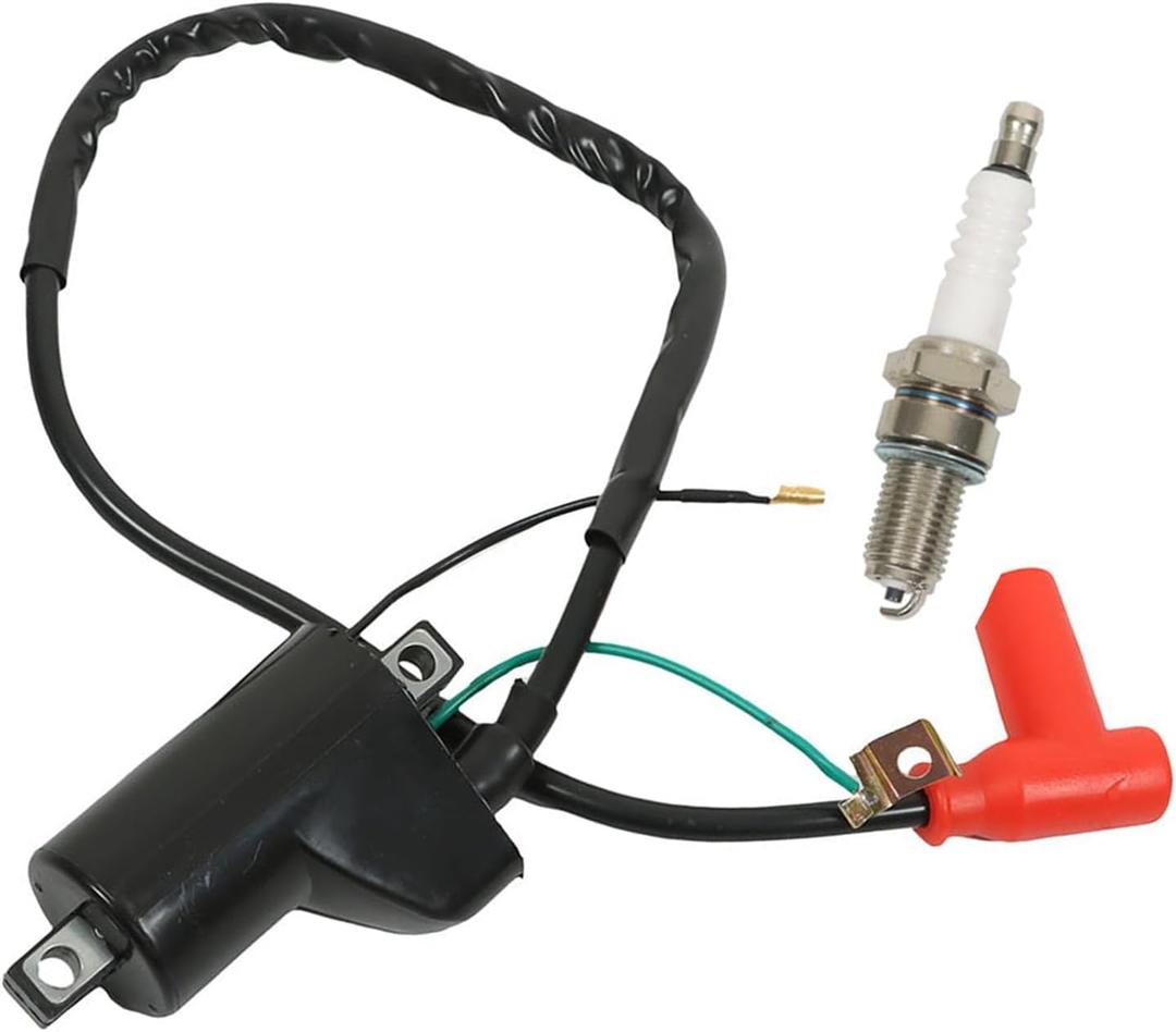 labwork Ignition Coil and Spark Plug Replacement for Honda CR80R CR85R 1987-2007 Replacement for 30500-GS2-005