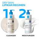 La Roche-Posay Lipikar AP+ Gentle Foaming Moisturizing Wash, Shea Butter + Niacinamide + Glycerin, Moisturizing Body Wash For Dry Skin, National Eczema Association Accepted, Dermatologist Tested