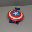 Marvel Studios Captain America Brave New World NERF Skyshot Blaster, Shield Roleplay Toy, Super Hero Toys for Kids 5 and Up