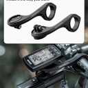 ROCKBROS Out Front Mount Compatible with Garmin, iGPSPORT - Bike Handlebar 1.26-1.38/ 32-35mm