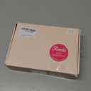 REECHO Warm Knitted Beanie Hat with 12" Beach Wavy Hair Extension - Beige, Medium Brown with Highlights