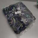 BAGAIL 8 Set Packing Cubes Luggage Packing Organizers for Travel Accessories-Navy Leaf