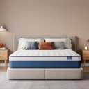 Vesgantti Full Mattress, 10 Inch Innerspring Hybrid Full Size Mattresses, Medium Firm Feel, Multi-Layer Memory Foam and Pocket Spring, Mattress in a Box