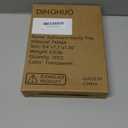 DINGHUO Acrylic Perfume Bathroom Vanity Counter Tray, Clear 9.45"x7.09"x1.38" Rectangle Countertop Organizer for Jewelry Candles Soap Makeup Toilet Tank Kitchen - 1 Pack