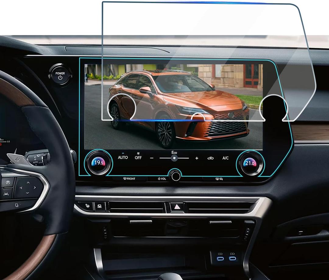 14" Tempered Glass Screen Protector for Lexus RX 350 2023-2026 & TX 350 2024-2026,GPS Navigation Screen Film Compatible With RX350 TX350 2025 2024 Accessories
