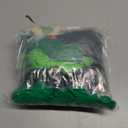 Amandir 153pcs Green Balloons Arch Garland Kit, Different Sizes 18 12 10 5inch Dark Emerald Light Lime Green Latex Confetti Balloon for Safari Jungle Baby Shower Birthday Graduation Party Decorations, Green white