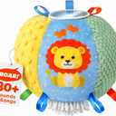 Move2Play, Hilariously Interactive Toy with Music & Sound Effects | Birthday Gift for Boy & Girl | Ball for Toddler & Baby | Indoor/Outdoor | Age 6, 9, 12+ Month | 1, 2, 3+ Year Old