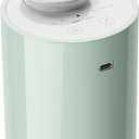 Airversa Waterless Diffuser for Essential Oil, Car Diffsuer, Battery Operated Nebulizer, 0.7 Fl Oz/ 20mL, Mini Scent Air Machine, 3 Timers & 3 Mist Levels for Home, Room, Car, Office - AN6 Green Lily