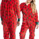 Little Blue House Family Hooded Fleece Jumpsuit, Size 10