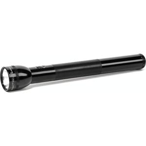 MagLite 4-Cell D Incandescent Flashlight Water-Resistant, Adjustable Beam, High-Intensity Xenon Bulb Black
