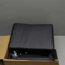 HOOBRO Bar Stools, Set of 2 Bar Chairs, Counter Height Stools, Saddle Barstools with Curved Surface, 24.8 Inches, 2.4" Thick Upholstery, for Kitchen, Dining Room, Cafe Black BB10BY01