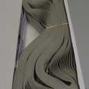 100% Blackout Fabric Folding Door Curtain with Magnetic Closure - Accordion Style for Sliding Doors, Closets,Wardrobe and Temporary Door Solutions Doorway CurtainsW42 x L78, Beige 1 Panel