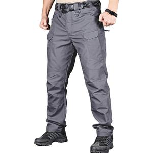 HYCOPROT Men's Hiking Pants Ripstop Water Repellent Lightweight Casual Cargo Pants Quick Dry Army 10 Pockets Work Trousers (38 Regular)