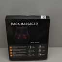 Brelley Shiatsu Neck and Back Massager with Heat, Deep Tissue Kneading Massage Pillow, Electric Massagers with Bi-Directional Rotating Head for Neck, Back, Shoulders, and Legs (Gray)