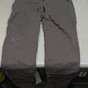 Plaid&Plain Men's Skinny Stretchy Khaki Pants Colored Pants Slim Fit Slacks Tapered Trousers (28W x 28L, Grey)