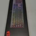 Redragon Mechanical Gaming Keyboard with Red Switches, Wired Keyboard Mechanical with RGB Backlit, Fully Progammable, Durable Aluminum Frame, Anti-Ghosting for PC Windows Mac, K565, Black