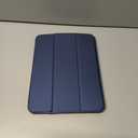 Akkerds Compatible with iPad (A16) 11th Generation Case 11 Inch 2025, for iPad 10th Generation Case 10.9 Inch 2022 with Pencil Holder, Slim Trifold Stand Protective Cover with Soft TPU Back, Navy Blue