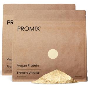 ProMix Nutrition Vegan Protein Powder, Vanilla - 5 lb Bulk | Vegan Plant-Based Protein Powder for Muscle Recovery, Lean Growth, Easy Digestion & Clean Daily Nutrition Support, Best By: 01/2027