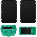 FIHCH Divider Tray for Bogg Bag Accessories Compatible with Bogg Bag X Large Organizing Your Bags and Divide Space Black 2PCS