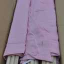 6 Pack Sleepovers Teepee Tent for Kids Bulk with Mattress Sheet Light,Natural Cotton Washable Indoor Play Tent for Birthday Slumber Party Girls Boys Pajama Movie Night Supplies(Light Pink)