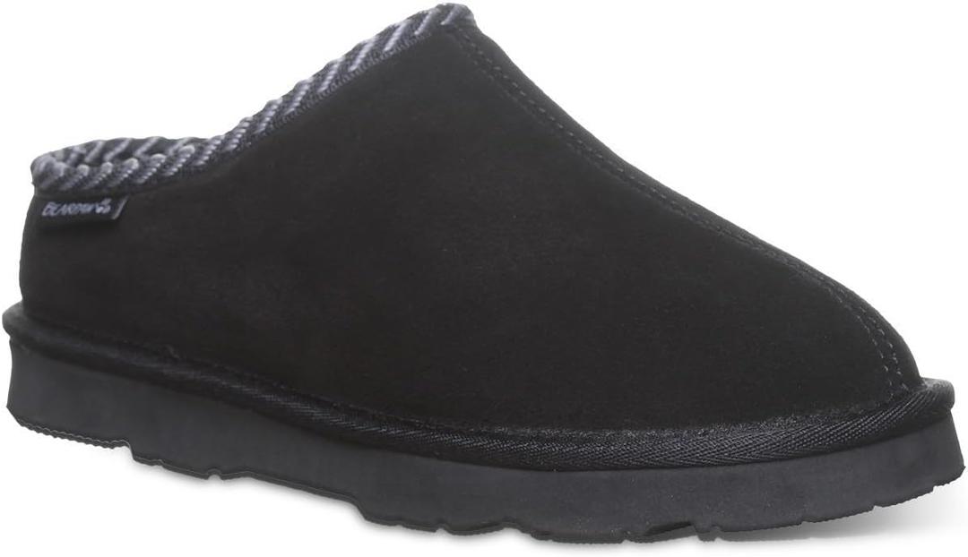 BEARPAW Women's Tabitha Slipper (8, Black)