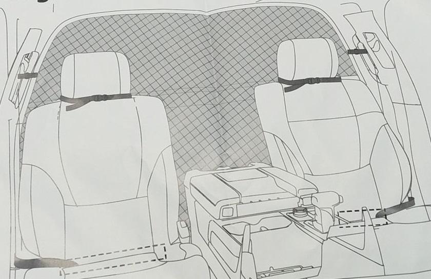 Pet Safety Car Travel Net
