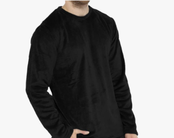 Sleephero
Lightweight Long Sleeve Crewneck Shirts
, Medium, Black
