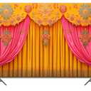 10X8ft Indian Backdrop Puja Decorations for Home Background India Traditional Diwali Backdrop Mehndi Decorations Banner for Religious Festival Wedding Party Baby Shower Party Banner Supplies