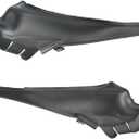 Front Fender To Cowl Hood Side Seal Extension Trim Windshield Wiper Cover Panel Fender, Cowl Side Trim Panel, 2014-2018 Compatible with Jeep CHEROKEE - Right Passenger Side