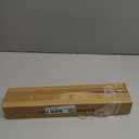 CorkLatta Matte Black Shower Curtain Rod,1 Inch Diameter Stainless Steel Adjustable Spring Tension Rods 32 to 80",with Holders,Anti-Slip,Curtain Rods No Drilling(1 Pack)