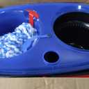 O-Cedar RinseClean Spin Mop & Bucket System + 2 Extra Mop Heads | Clean with Water | Removes 99% of Bacteria