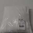 RYB HOME White Curtain Sheers - Linen Texture Large Window Curtain for Patio Sliding Glass Door Extra Wide Semi-Transparent Privacy Shades for Living Room Bedroom Sunroom, 100 x 95 inch