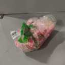 Toddler Baby Girl Satin Pajamas Set Fuzzy Trim Button Down Sleep Shirt Top Pants Bottoms Sleepwear Loungewear Set (5-6 Years)